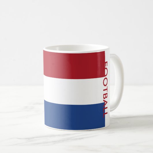 MUG FOOTBALL HOLLAND (Devant droit)