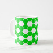 Mug Football inverse / Soccer Ball Texture (Devant gauche)