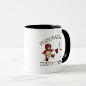 Mug Football Kick Heart (Devant droit)