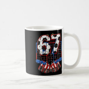 Mug Football Ll 67 Drip Six Seven Gen Alpha Mème Usa F