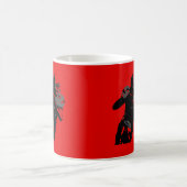 Mug Football Red Pop Art (Centre)