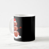 Mug Football Snowman Xmas Holiday Srts Player Funny Ch (Devant gauche)
