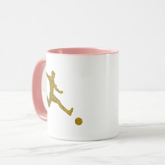 Mug Football Soccer Shooter | Regarder la Parties scin (Devant gauche)