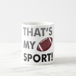Mug Football, thats's my sport ! American Football