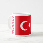 MUG FOOTBALL TURQUE (Devant gauche)
