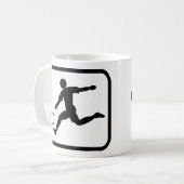 Mug Footballeur Pro (Devant gauche)
