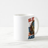 Mug For America 4th Of July Patriotic  (Devant droit)