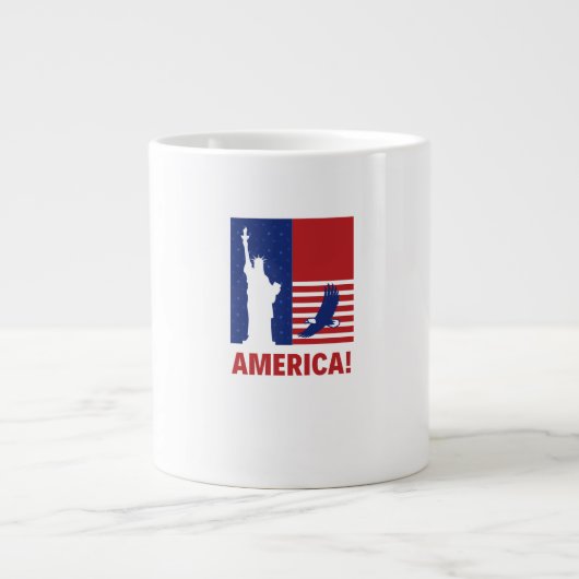 Mug for American Independence Day (Devant)