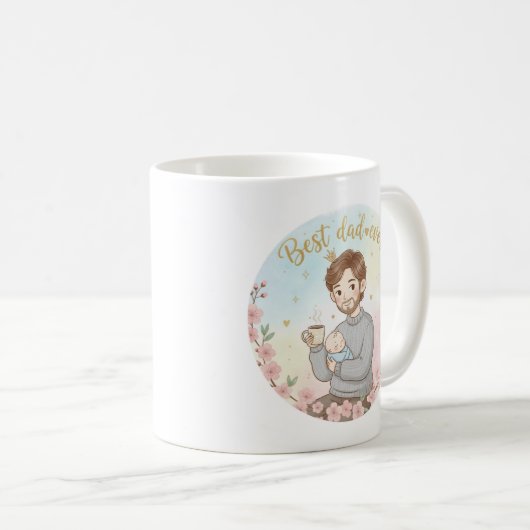 Mug for best dad ever (Devant droit)
