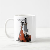 Mug For It Funny - Witch Is Burning In Flames Girl Smo (Gauche)