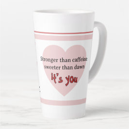 Mug for lovers latte mok