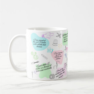 Mug for sewing crafters