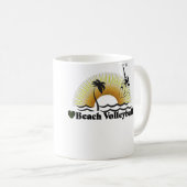 Mug For Volleyball Fans Beach Volleyball Trendy (Devant droit)