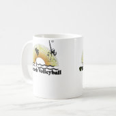 Mug For Volleyball Fans Beach Volleyball Trendy (Devant gauche)