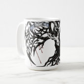 Mug Force à travers la douleur – Citation motivationne (Devant gauche)