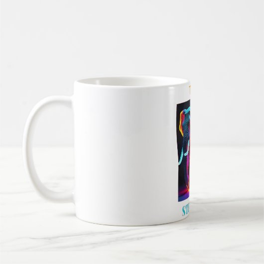 MUG "FORCE DE L'ÉQUIPE D'AMOUREUX ÉLÉPHANT" (Gauche)