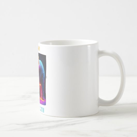 MUG "FORCE DE L'ÉQUIPE D'AMOUREUX ÉLÉPHANT" (Droite)