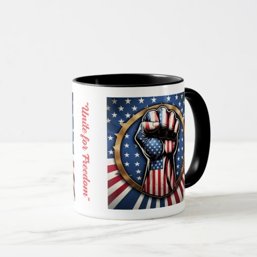 Mug "Force de l'unité" (Devant droit)