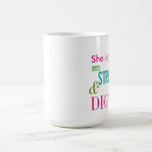 Mug Force Dignité Bible Verse Girls Inspiration (Centre)