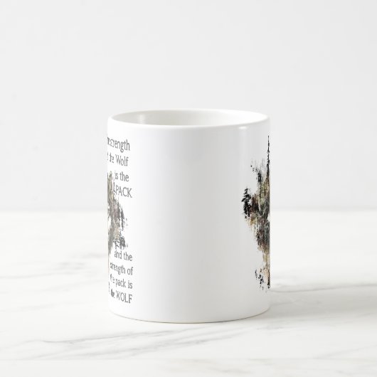 Mug Force du Wolf Inspirational Family Pack (Centre)