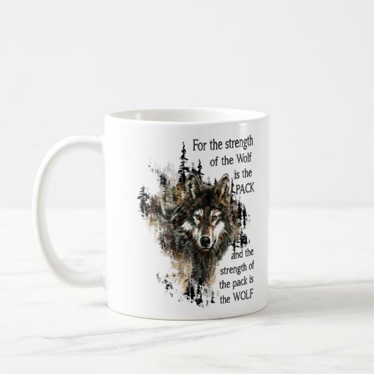 Mug Force du Wolf Inspirational Family Pack (Gauche)