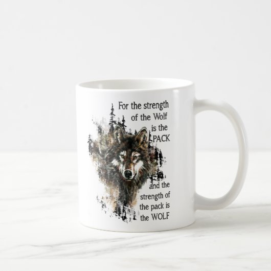 Mug Force du Wolf Inspirational Family Pack (Droite)