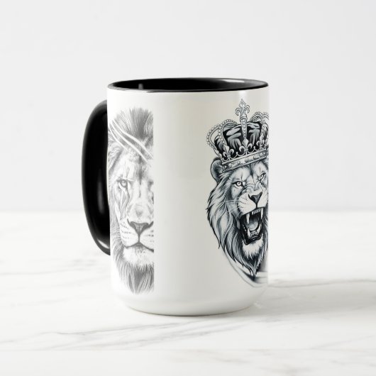 Mug Force Graphique du Roi Lion Royal (Devant gauche)