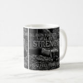 Mug FORCE - Motivation de l'entraînement des femmes (Devant droit)