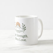 Mug Force Tranquille. Amour Infini. – Appréciation pou (Devant droit)