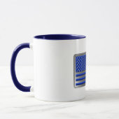 Mug Forces armées et police USA Flag Hommage (Gauche)