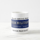 Mug forces militaires du Texas, "TEXANS SERVANT LE (Centre)