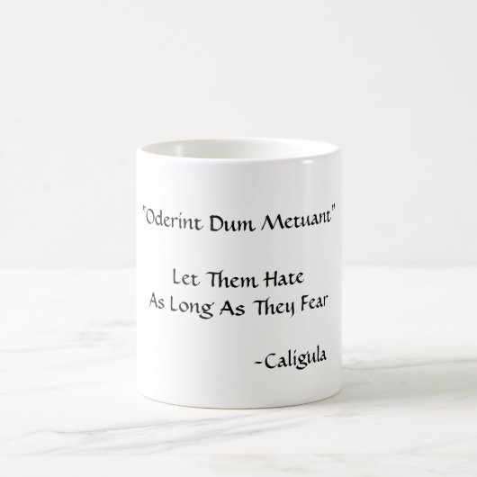 Mug Forces spéciales "Oderint Dum Metuant (Centre)