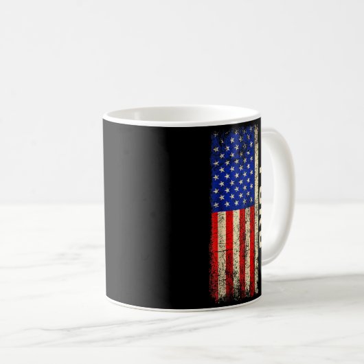 Mug Ford Last Name Shirt Ford Name American Flag (Devant droit)