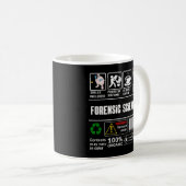 Mug Forensic Scientist Packaging & Handling Étiquette  (Devant droit)