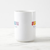 Mug Foreskin : Mon F-Word Préféré — Coloré (Centre)
