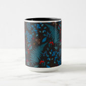 Mug Forest berries, leaves and bugs 1 (Centre)