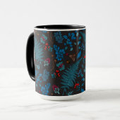 Mug Forest berries, leaves and bugs 1 (Devant gauche)