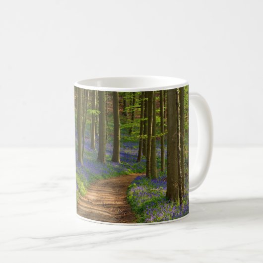 Mug Forest | Bluebell Forest en Belgique (Devant droit)