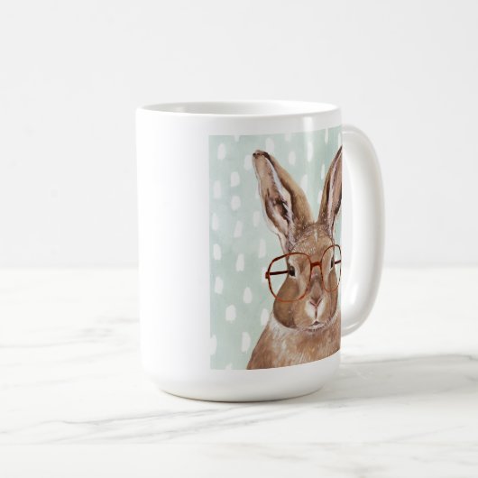 Mug Forester à quatre roues | Lapin Lapin (Devant droit)