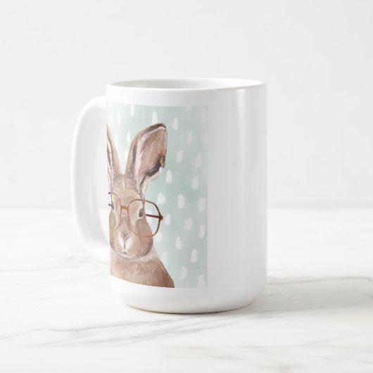 Mug Forester à quatre roues | Lapin Lapin (Devant gauche)