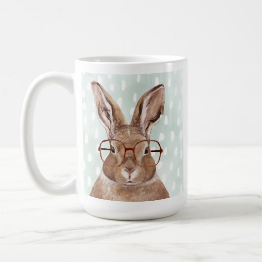 Mug Forester à quatre roues | Lapin Lapin (Gauche)