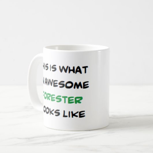 Mug forestier, génial (Devant gauche)