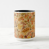 Mug Forêt automnale sur ocre (Centre)