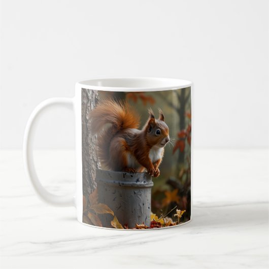 Mug Forêt aux Écureuils Juchés (Gauche)