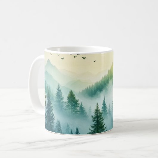 Mug Forêt Brumeuse (Devant gauche)