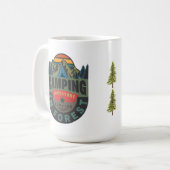 Mug Forêt Camping Adventure (Devant gauche)