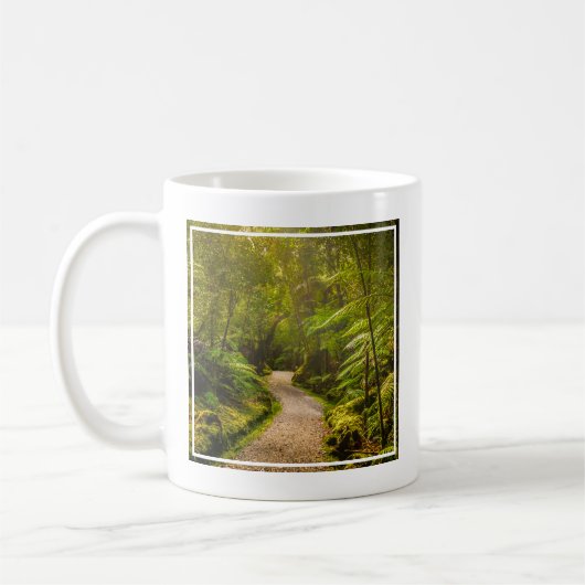 Mug Forêt | Chemin De Marche Dans La Forêt (Gauche)