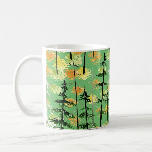 Mug Forêt d'automne : Beauté naturelle incomparable (Gauche)