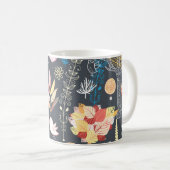 Mug Forêt d'automne : Beauté saisonnière texturée. (Devant droit)