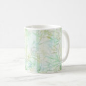 Mug Forêt de bambou dans le brouillard. (Devant droit)